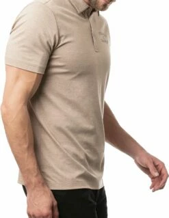 TravisMathew Men's Connect The Dots Golf Polo For Men Heather Portabella 8 TravisMathew Men's Connect The Dots Golf Polo For Men Heather Portabella -TravisMathew Sales Store unnamed file 839