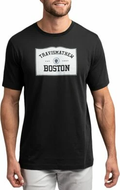 TravisMathew Men's Take The T Golf T-Shirt For Men Black