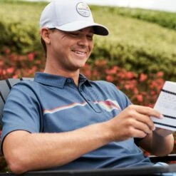 TravisMathew Men's BYOB Short Sleeve Golf Polo For Men Mood Indigo/vintage Indgo -TravisMathew Sales Store unnamed file 880