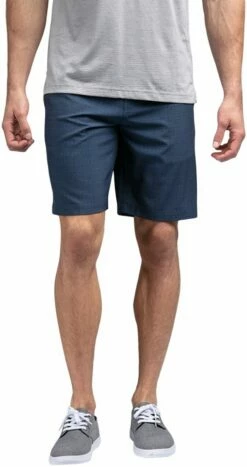 TravisMathew Men's Domesticated Animal Golf Shorts For Men Mood Indigo