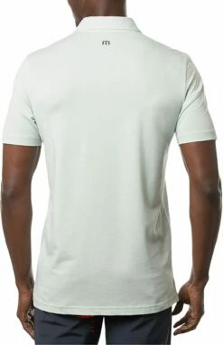 TravisMathew Men's Infinite Wishes Golf Polo For Men Heather Neptune Green -TravisMathew Sales Store unnamed file 89