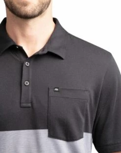 TravisMathew Men's Caddy Daddy Golf Polo For Men Black 9 TravisMathew Men's Caddy Daddy Golf Polo For Men Black -TravisMathew Sales Store unnamed file 903