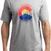 TravisMathew Men's Thin Air Golf T-Shirt For Men Heather Grey