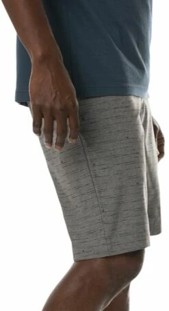 TravisMathew Men's Alone Time Hybrid Golf Shorts For Men Heather Grey Pinstripe 8 TravisMathew Men's Alone Time Hybrid Golf Shorts For Men Heather Grey Pinstripe -TravisMathew Sales Store unnamed file 977