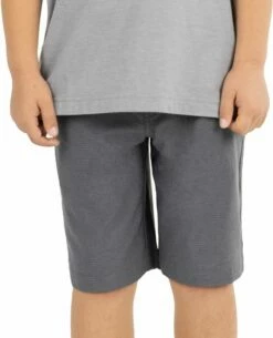 TravisMathew Boys' J Sand Harbor Golf Shorts For Boys' Heather Dark Grey