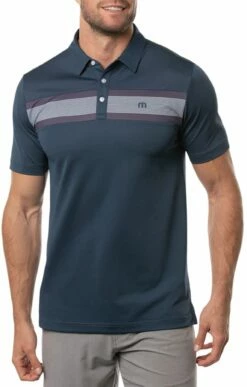 TravisMathew Men's Lake You A Lot Golf Polo For Men Insignia